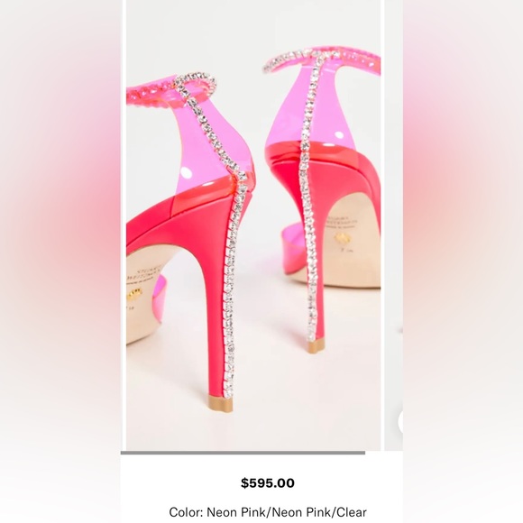 Stuart Weitzman
Glam 100 Strap Pumps Color: Pink/Clear size 6 - Picture 9 of 16